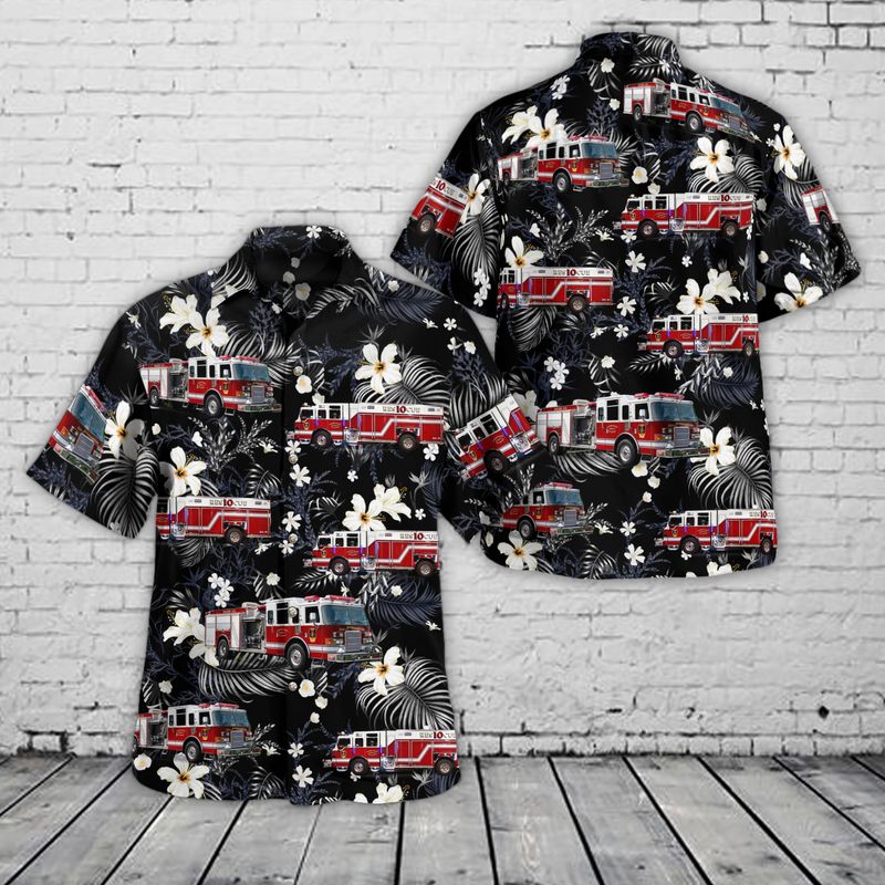 Stanford Heights Fire Department Hawaiian Shirt