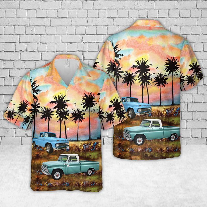 65 Chevy Truck Hawaiian Shirt