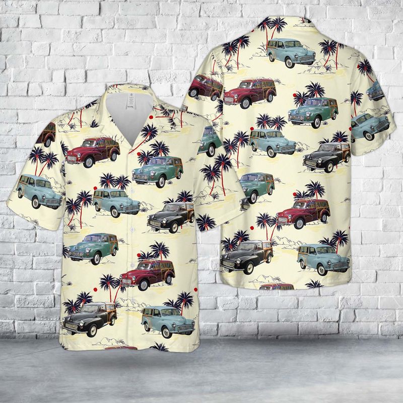 1966 Morris Minor 1000 Traveller Hawaiian Shirt
