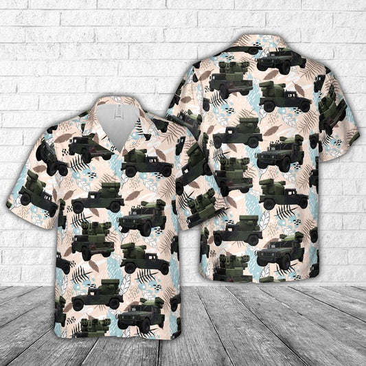 US Army AN/TWQ-1 Avenger Hawaiian Shirt