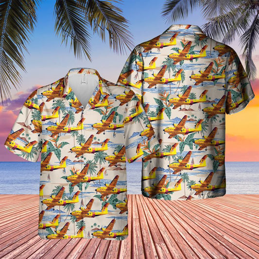 RCAF De Havilland Canada CC-115 Buffalo (DHC-5) Hawaiian Shirt