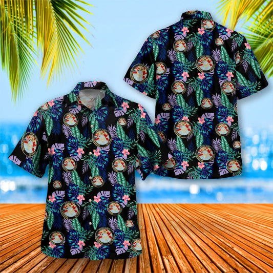 Royal Navy Submarine Veteran Badge Hawaiian Shirt