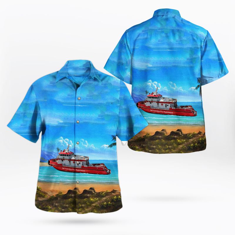 San Francisco Fire Department, Fire Boat Hawaiian Shirt