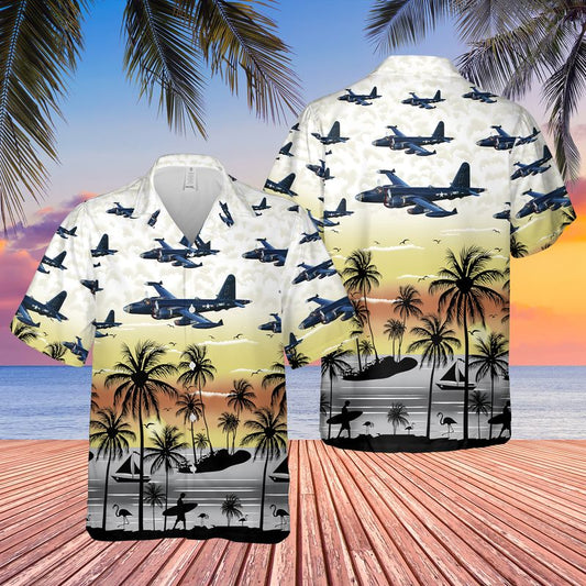 US Navy Lockheed P-2 Neptune Hawaiian Shirt