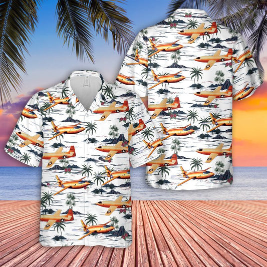 US Air Force Bell X-1 X-1 Glamorous Glennis Hawaiian Shirt