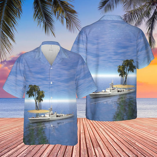 Royal Canadian Navy HMCS Mackenzie (DDE 261) Hawaiian Shirt