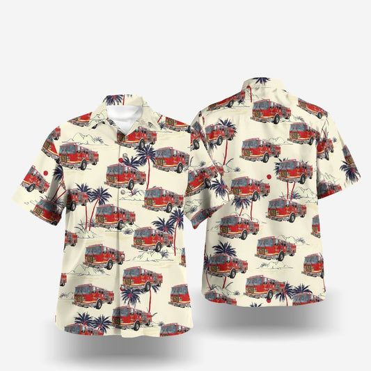 Los Angeles County, California, Los Angeles County Fire Department Fire Station 81 Hawaiian Shirt