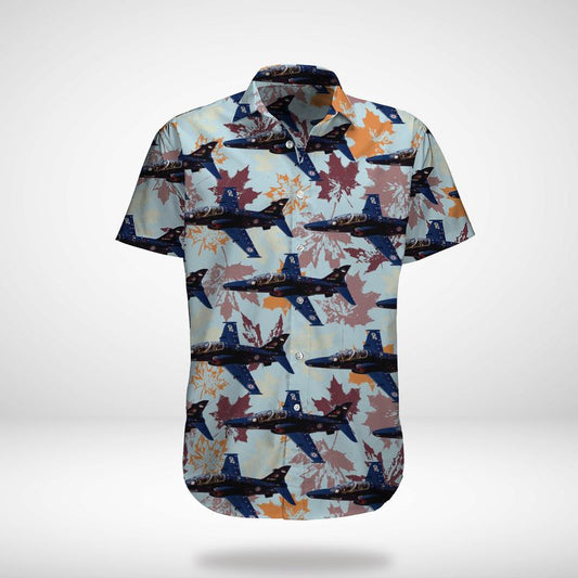 RCAF BAE Systems CT-155 Hawk Hawaiian Shirt