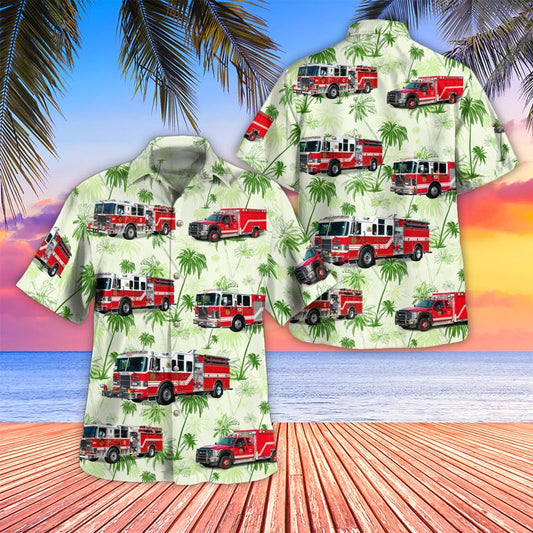 Nyack, Rockland County, New York, Central Nyack Fire Department Hawaiian Shirt