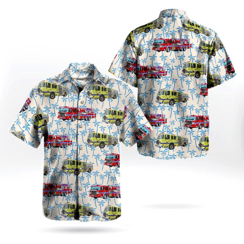 Hartsdale Fire Department, New York Hawaiian Shirt