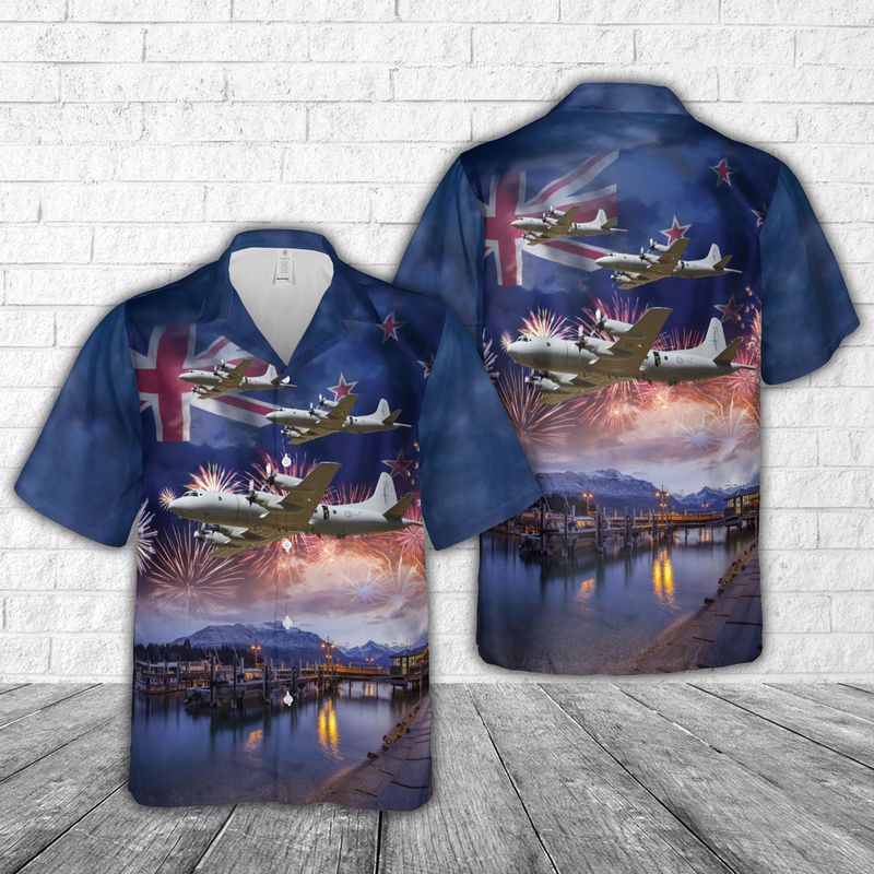 Waitangi Day, Royal New Zealand Air Force Lockheed P-3K Orion Hawaiian Shirt