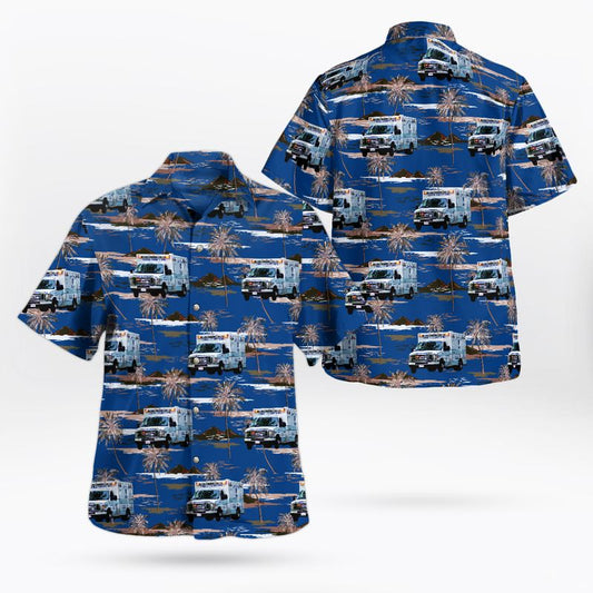 Huntington, West Virginia, Cabell County EMS Hawaiian Shirt