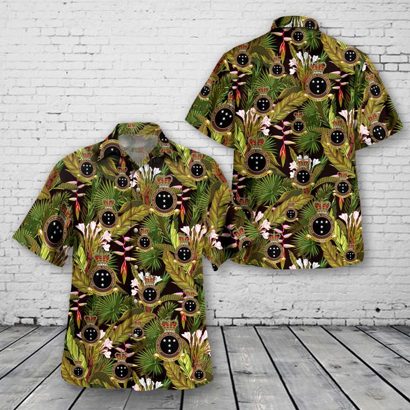 British Army Joint Helicopter Support Squadron Hawaiian Shirt