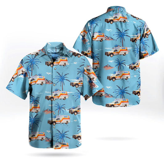 Washington County EMS Ambulance Hawaiian Shirt