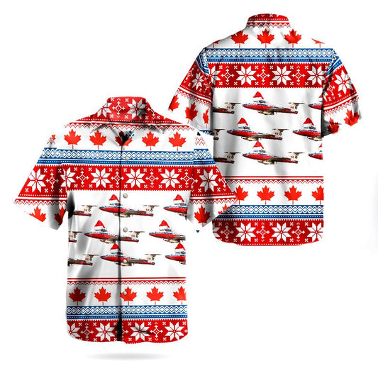 RCAF Snowbirds Canadair CT-114 Tutor (CL-41A) Ugly Hawaiian Shirt