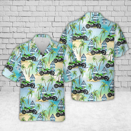 Kawasaki Ninja ZX-RR Hawaiian Shirt