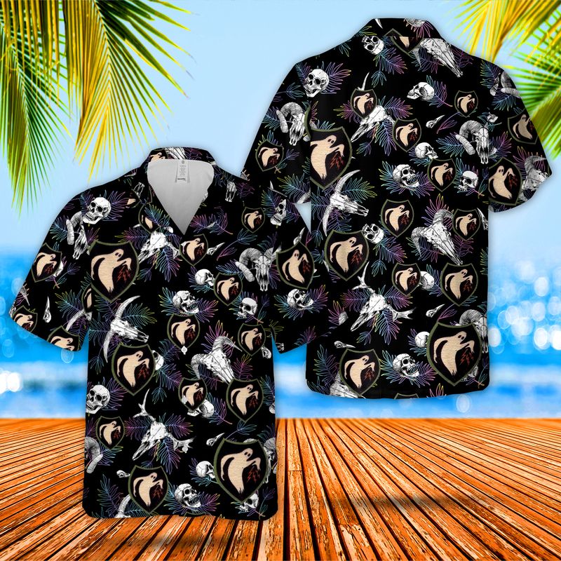 US Army Ghost Army Hawaiian Shirt