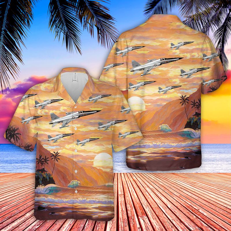 US Air Force Northrop F-5 Hawaiian Shirt