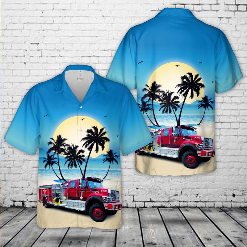 Kittitas County Fire Protection District #6, Ronald, Washington Hawaiian Shirt
