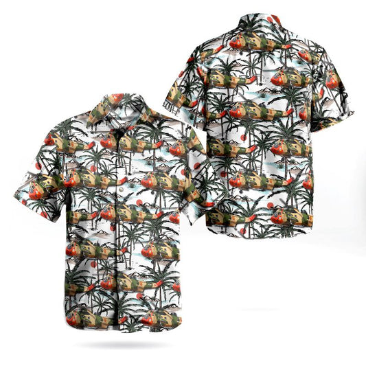 Belgian Air Force Westland WS-61 Sea King Mk48 Hawaiian Shirt