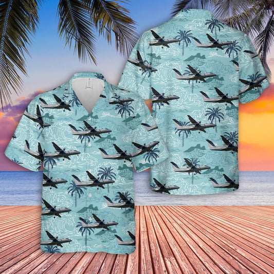 US Army DHC-8-311AQ Dash 8 (N8300L) Hawaiian Shirt