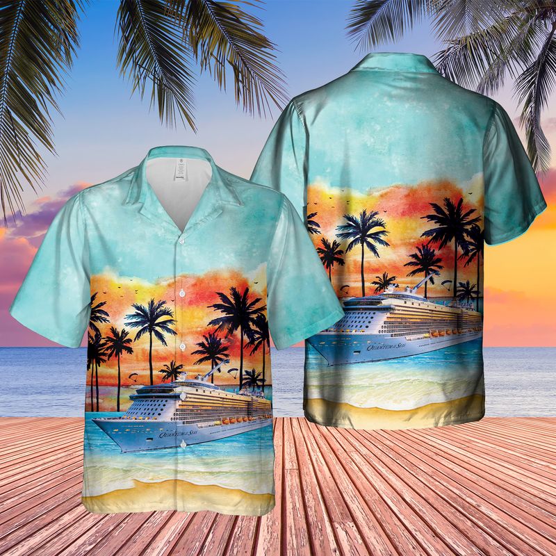 US Cruise Ship 3 Hawaiian Shirt