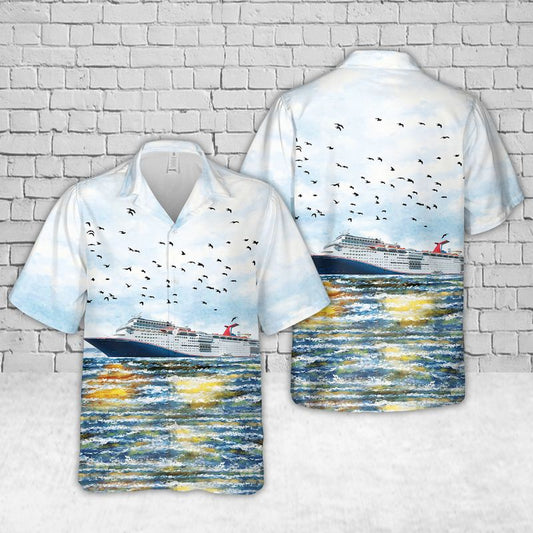 Carnival Cruise Line Carnival Paradise Hawaiian Shirt