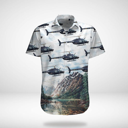 RCAF CH-139 Jet Ranger Hawaiian Shirt