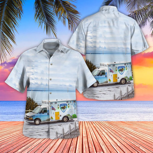 Mackinac Island, Michigan, Mackinac Island EMS Hawaiian Shirt