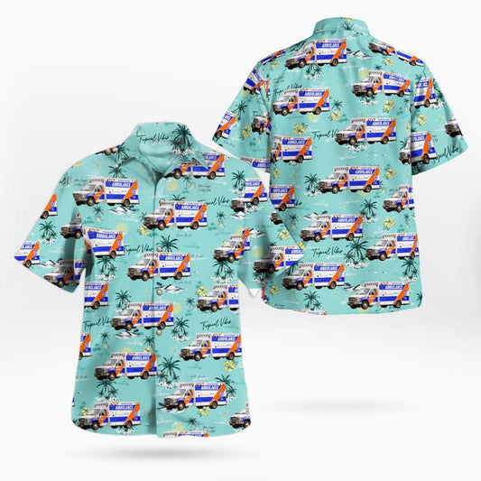 Clifton Park, New York, Clifton Park & Halfmoon EMS Hawaiian Shirt