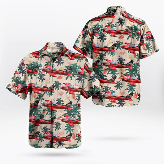 Belgian Air Force SIAI-Marchetti SF-260M+ Hawaiian Shirt