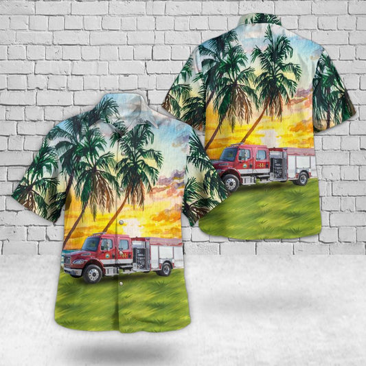 Moore Haven, Florida, Glades County Public Safety Hawaiian Shirt