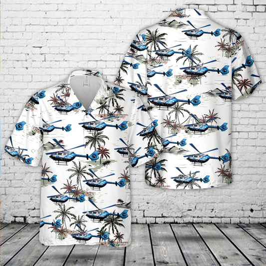 New England Life Flight Airbus Helicopters H145 Hawaiian Shirt