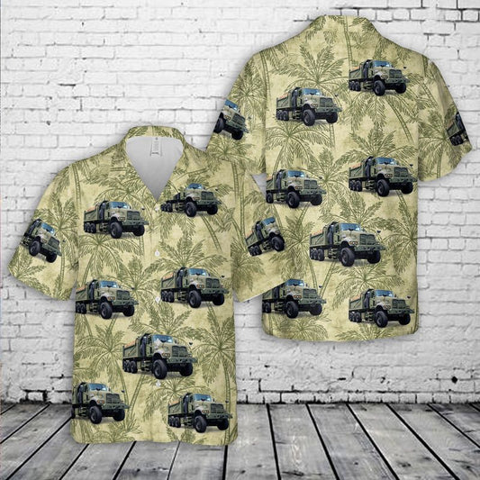 US Army Mack Defense M917A3 Heavy Dump Trucks (HDTs) Hawaiian Shirt