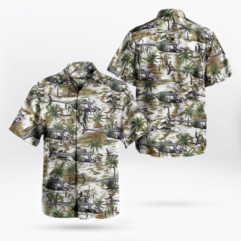 RCAF Bell CH-136 Kiowa Hawaiian Shirt