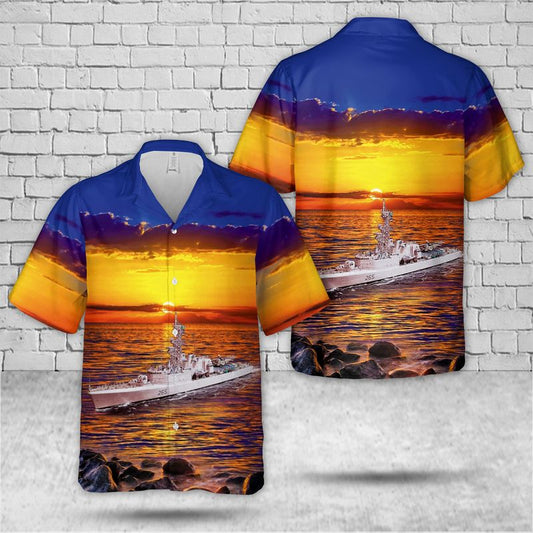 Royal Canadian Navy HMCS Annapolis (DDH 265) Hawaiian Shirt