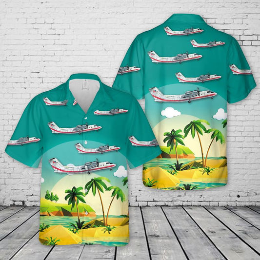 US Army DCH-7 "Dash" airplane Hawaiian Shirt