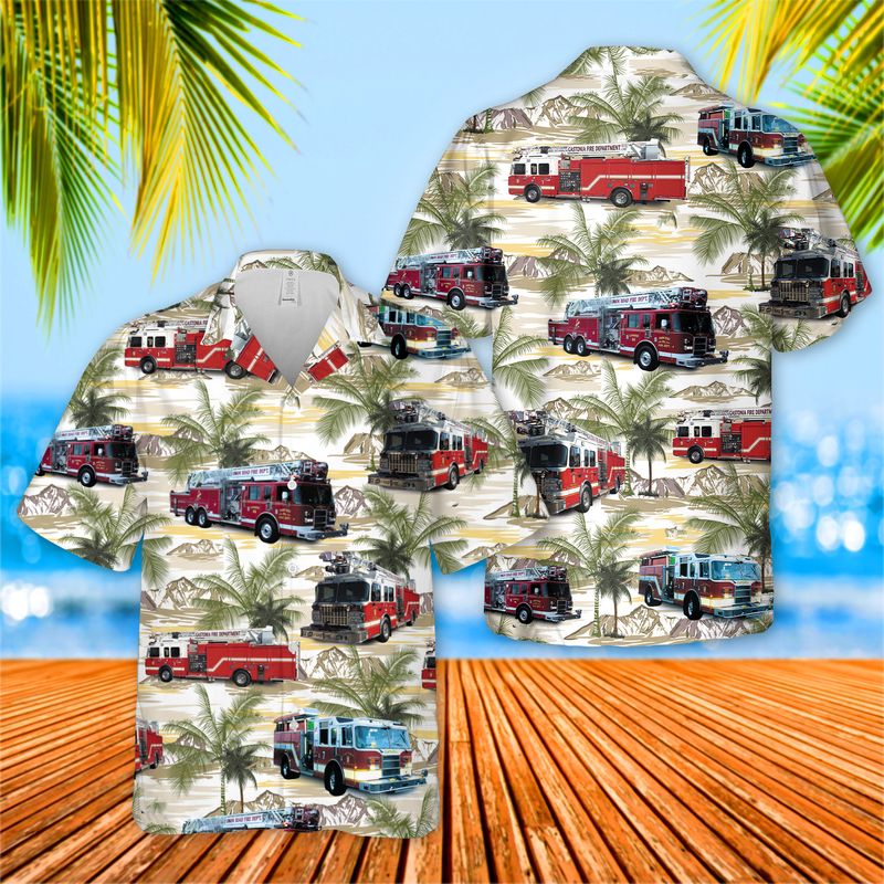 Gastonia Fire Department Hawaiian Shirt