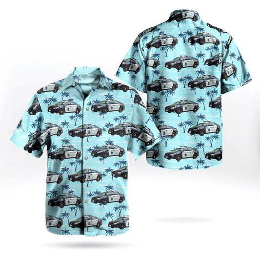 San Francisco Police Department Ford Taurus Hawaiian Shirt