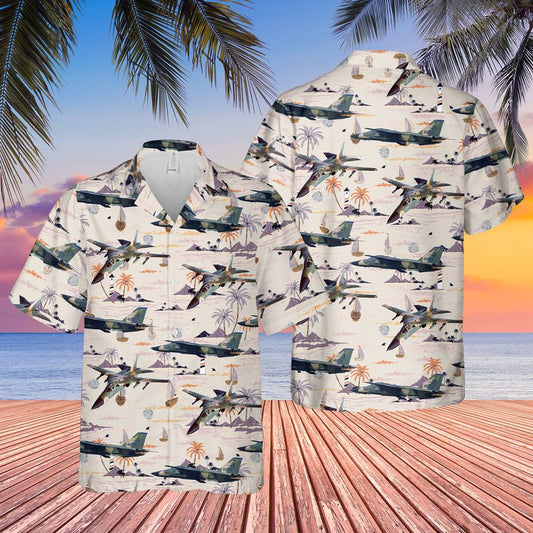 US Air Force General Dynamics F-111 Aardvark Hawaiian Shirt