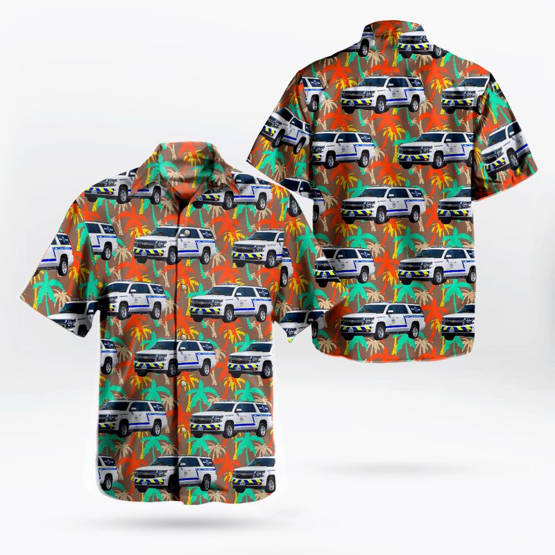 Lewes, Delaware, Beebe Healthcare & Sussex County EMS Hawaiian Shirt