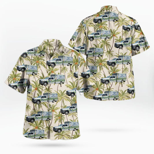 South Carolina, Charleston County EMS Hawaiian Shirt