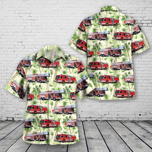 East Windsor Vol. Fire Co. #1, East Windsor, New Jersey Hawaiian Shirt