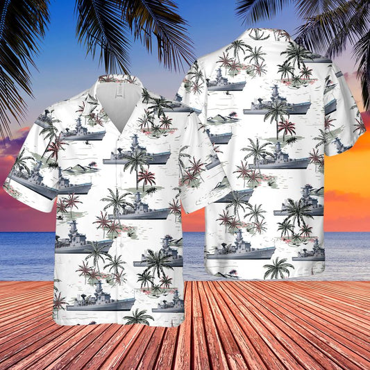 Belgian Navy F930 Leopold I Hawaiian Shirt