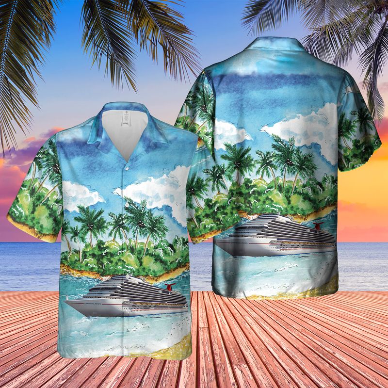 US Cruise Ship Hawaiian Shirt