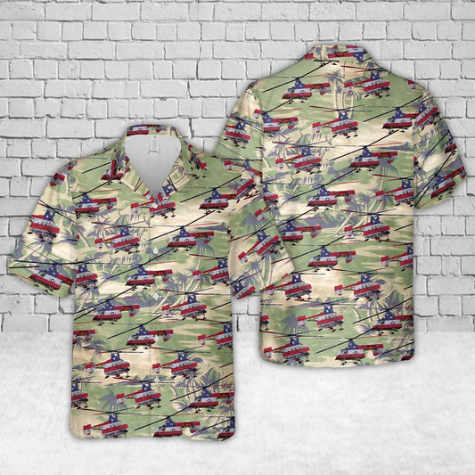 Kaman HH-43 Huskie US Air Force Hawaiian Shirt