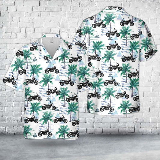 Ducati Scrambler Icon Dark Hawaiian Shirt