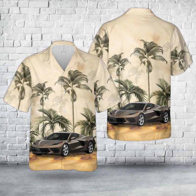 Corvette C8 2020 Hawaiian Shirt