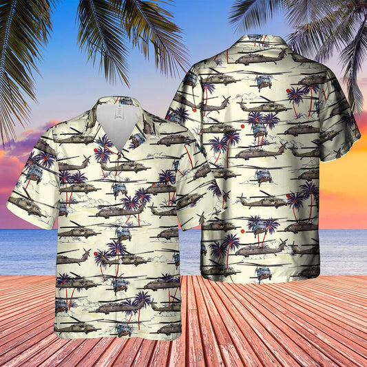 US Air Force Sikorsky HH-60G Pave Hawk (S-70A) Hawaiian Shirt