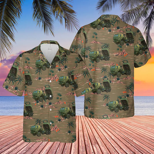 US Army M142 HIMARS 157th Field Artillery Regiment Of Colorado Army National Guard Hawaiian Shirt